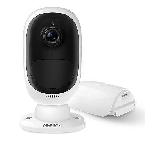 Solar or Rechargeable Battery Powered 1080p HD Wire-Free 2-Way Audio REOLINK Argus 2 Starlight Color Night Vision with PIR Motion Sensor and SD 2 Pack Outdoor Wireless Home Security Camera System